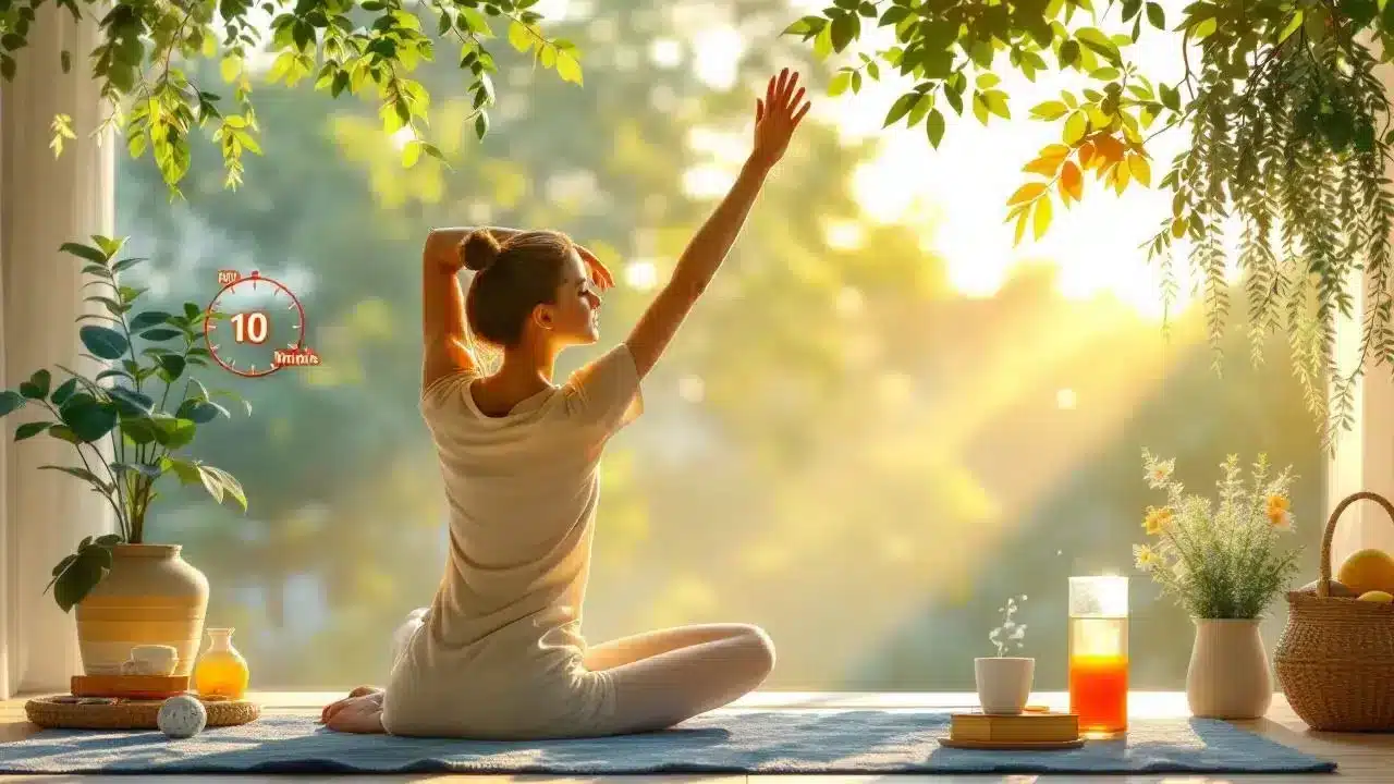10-minutowa poranna rutyna: Więcej energii bez kawy