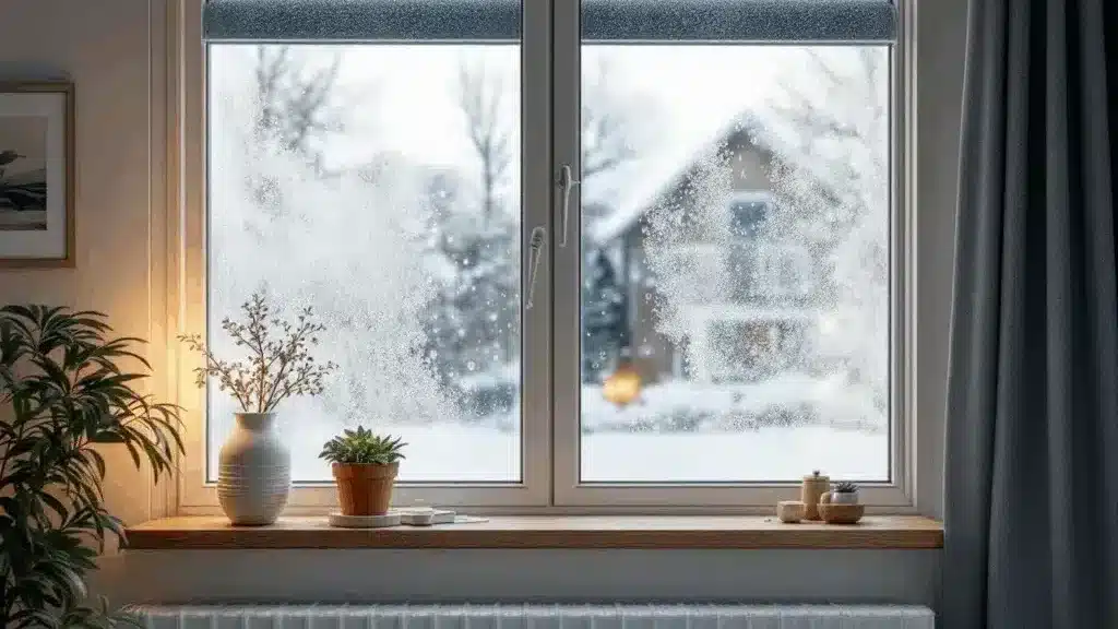 Jak usunąć skroploną parę z okien bez ich otwierania