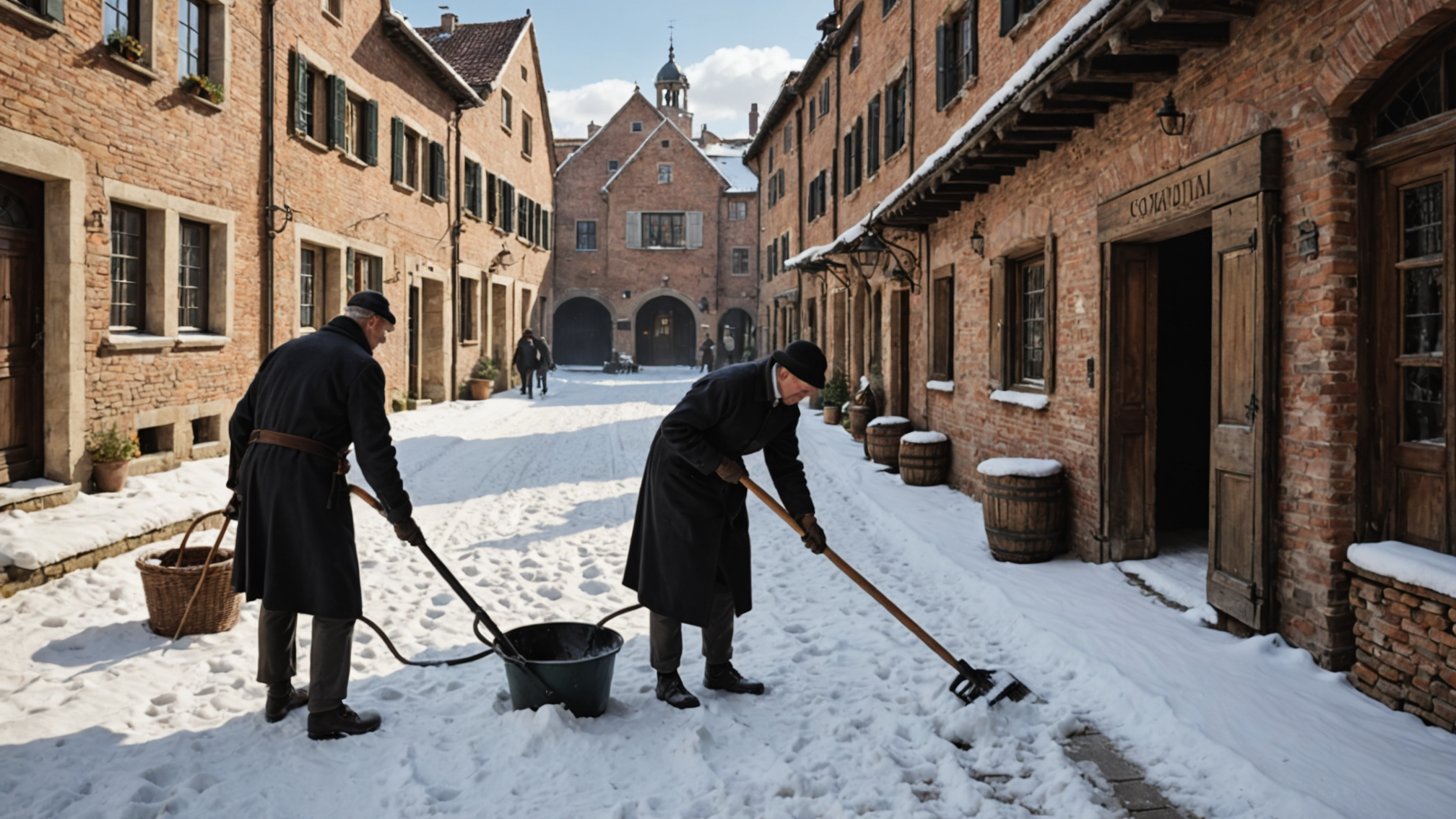 Czyszczenie dywanów śniegiem? Stara metoda wraca do mody.