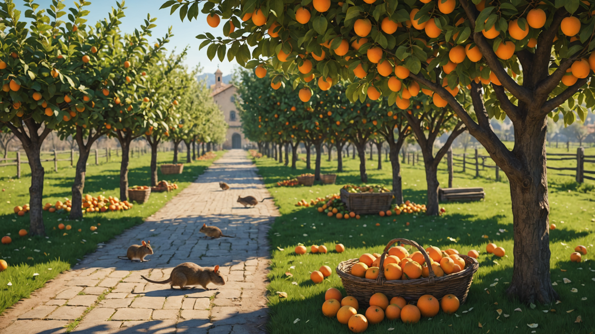 Jak chronić drzewa owocowe przed gryzoniami w sezonie zimowym