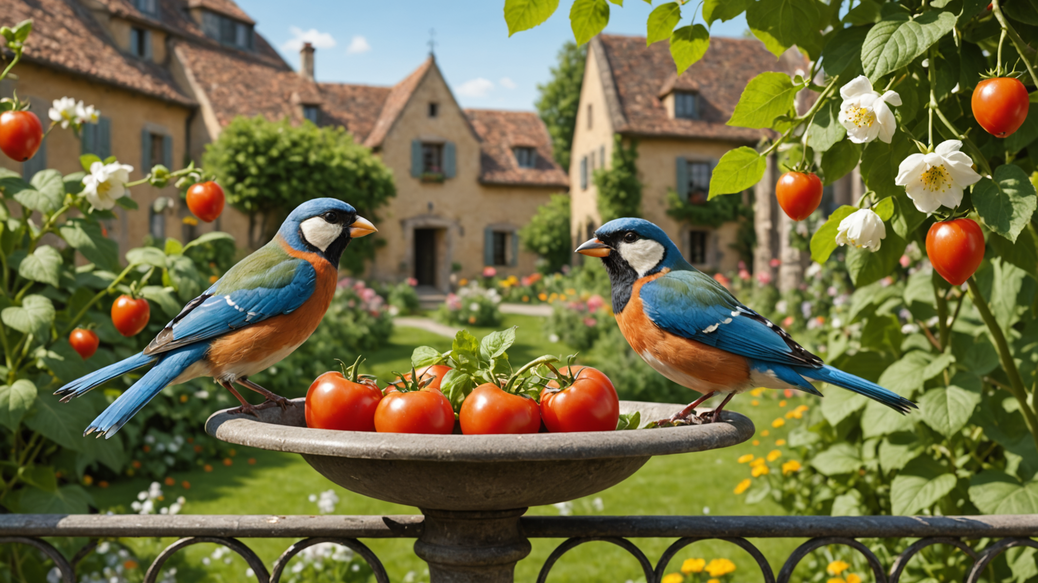 Jak powstrzymać ptaki przed zjedzeniem pąków