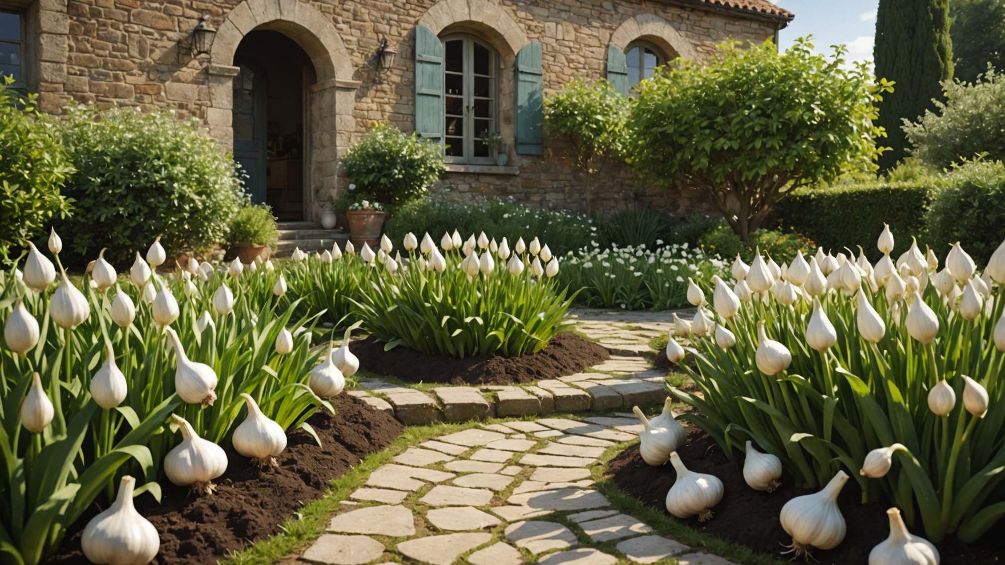 Ta sztuczka z czosnkiem chroni Twoje rośliny przed ślimakami i owadami
