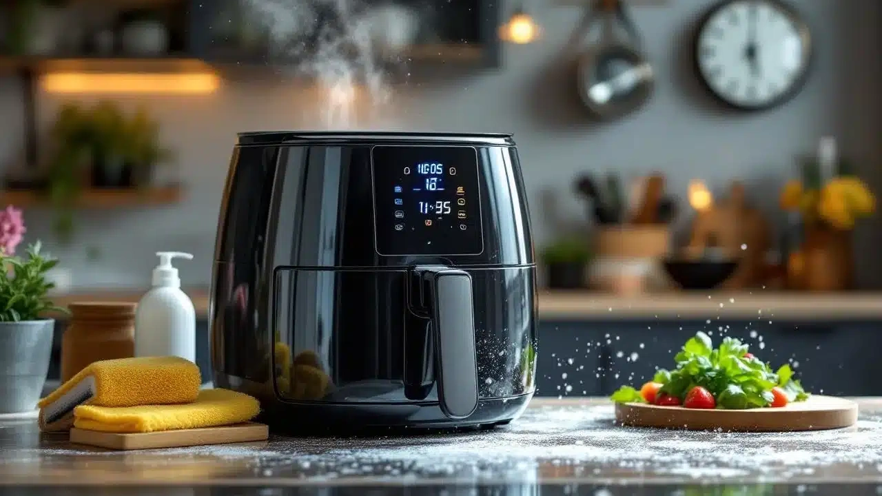 Jak wyczyścić frytkownicę powietrzną w dokładnie 1 minutę (bez szorowania)