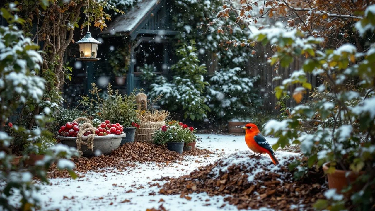 Oto, co jeszcze musisz zrobić w ogrodzie w grudniu (wiele osób zapomina o tym kroku)