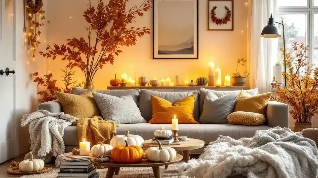 Ten trik IKEA za 3 euro natychmiast nada Twojemu salonowi ciepły, jesienny klimat