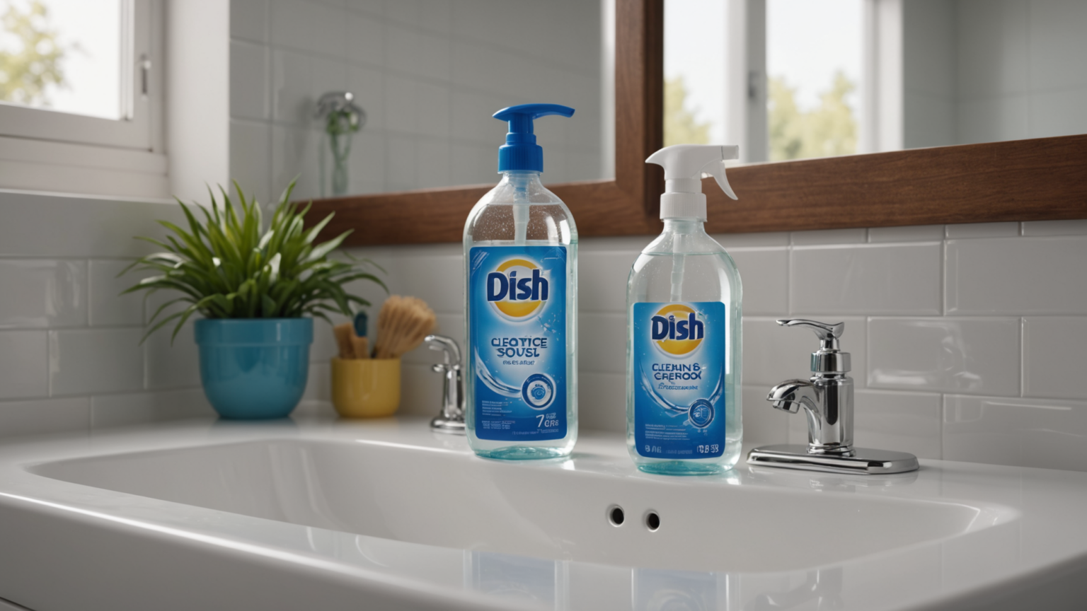 Ten trik z płynem do mycia naczyń za 1 euro sprawi, że płytki w Twojej łazience znów będą błyszczeć